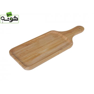 سینی دسته دار چوبی Bambum کد B2383