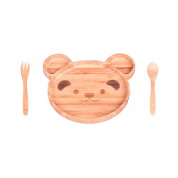 ست غذاخوری کودک طرح خرس Bambum کد B2872