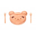 ست غذاخوری کودک طرح خرس Bambum کد B2872