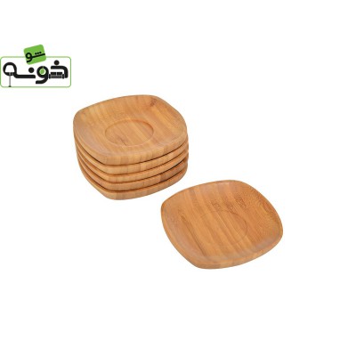 نعلبکی چوبی Bambum کد B2502