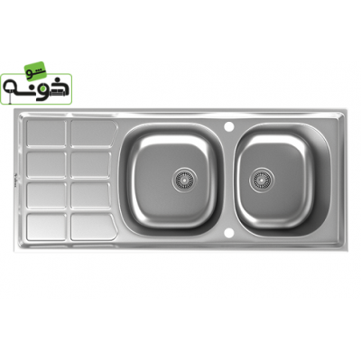 سینک ظرفشویی استیل داتیس توکار کدDB-135