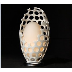 آباژور رومیزی طرح تخم مرغ