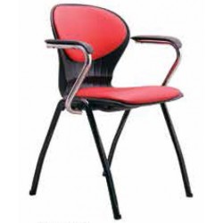 صندلی چهارپایه مدل صدفی نیمه تشک کد S 63-3