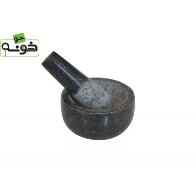 هاون سنگی ذغالی کد T2427