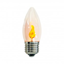 لامپ حبابی انگاره مدل شعله سوسوزن