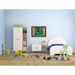 استیکر اتاق کودک مدل طبیعت رنگارنگ
